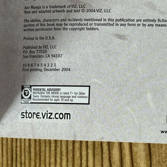 Inuyasha: The Movie Affections Touching Across Time (Ani-Manga) Vol. 1 & Vol. 2 - Picture 9 of 16